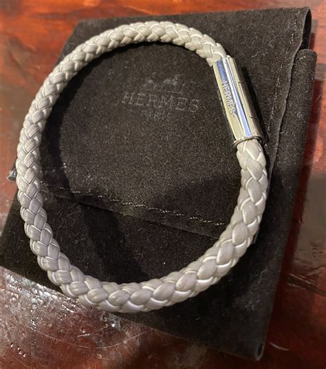 bracelet hermes goliath|men's leather bracelet Hermes.